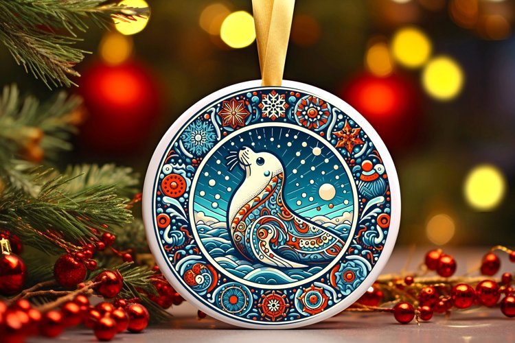 Christmas Ornament Clipart Image 14