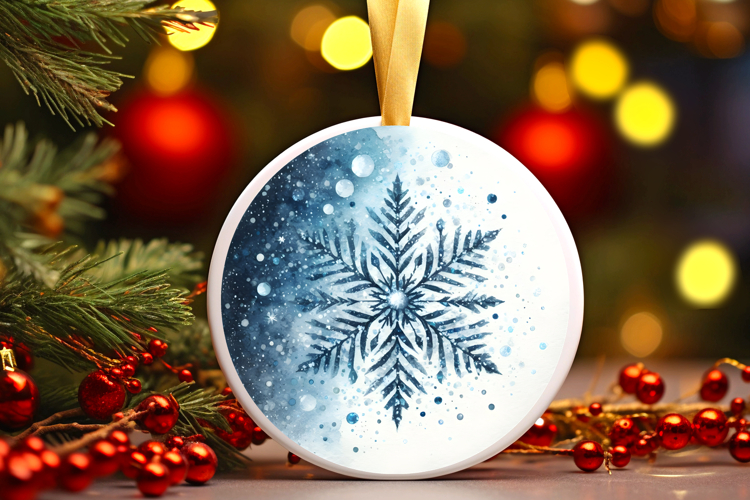 Round Christmass Ornament PNG
