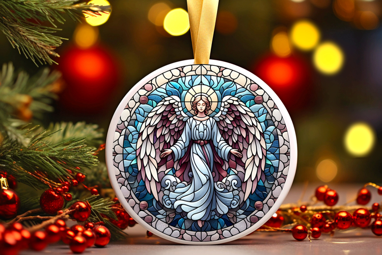 Round Christmass Ornament PNG