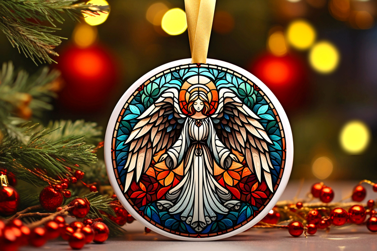 Round Christmass Ornament PNG