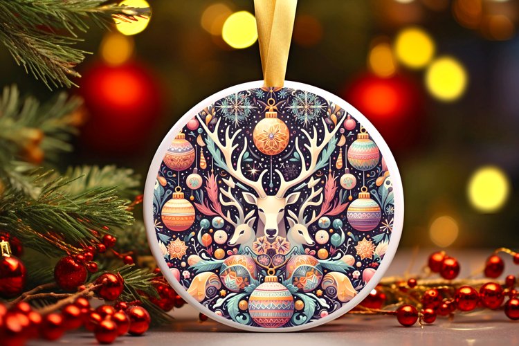 Christmas Ornament Clipart Image 12