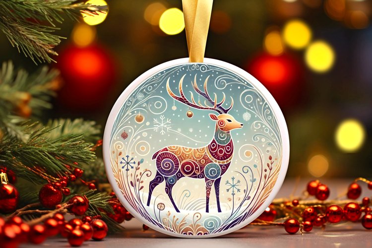 Christmas Ornament Clipart Image 10