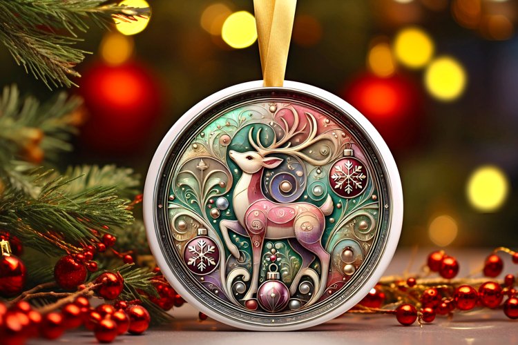 Christmas Ornament Clipart Image 19
