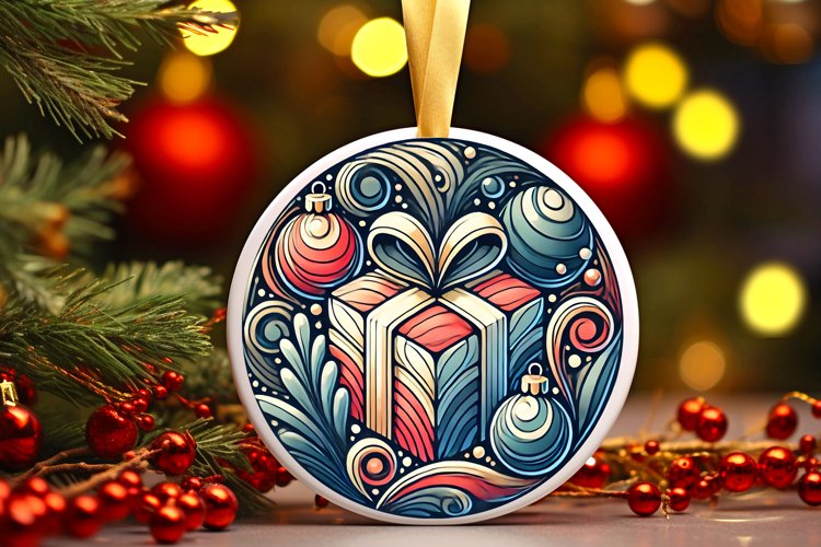 Christmas Ornament Clipart Image 19