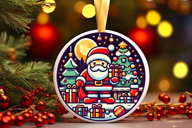 Christmas Ornament Clipart Image 24