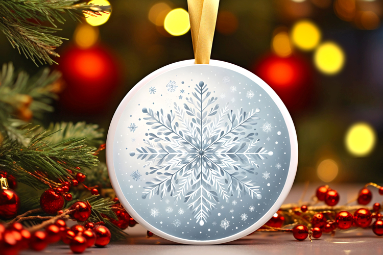 Round Christmass Ornament PNG