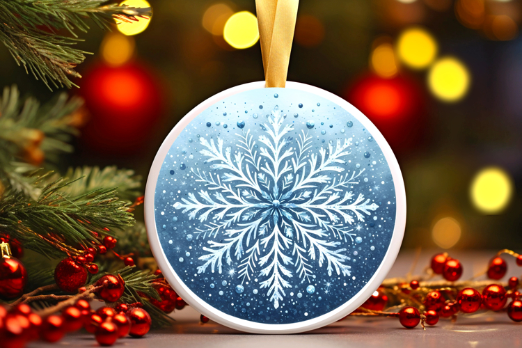 Round Christmass Ornament PNG