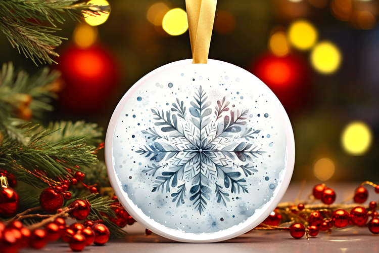 Round Christmass Ornament PNG