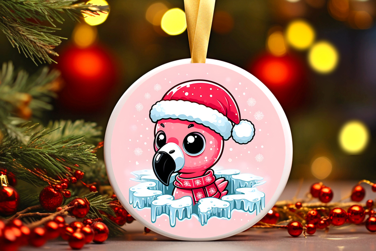 Round Christmass Ornament PNG