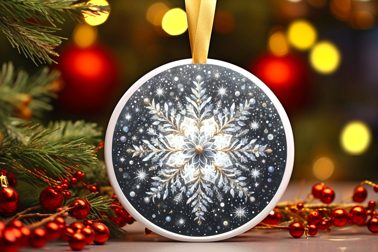 Round Christmass Ornament PNG