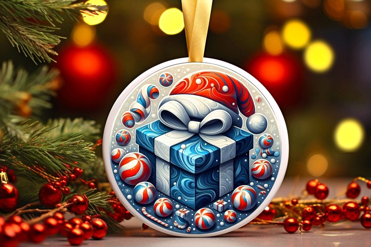 Christmas Ornament Clipart Image 24