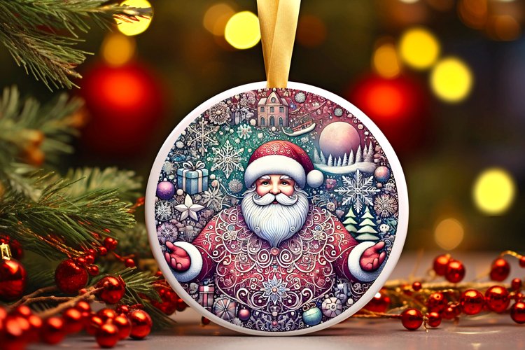 Christmas Ornament Clipart Image 24