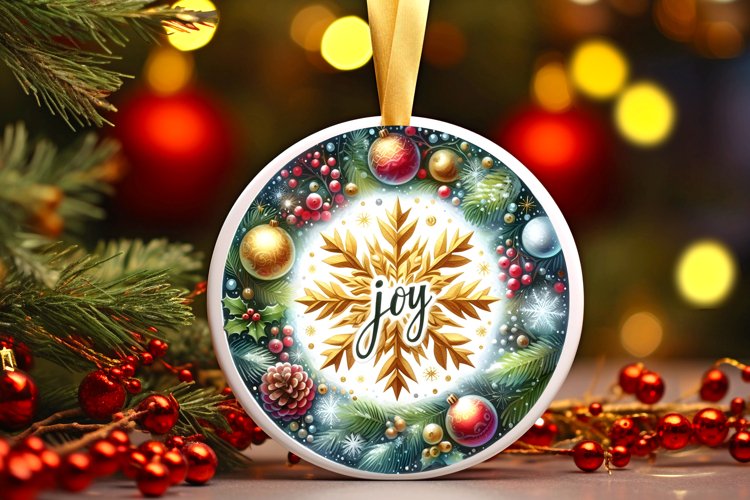 Christmas Ornament Clipart Image 12