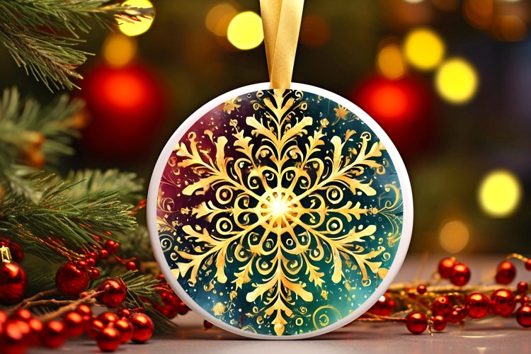 Christmas Ornament Clipart Image 11