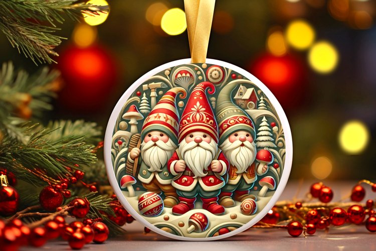 Christmas Ornament Clipart Image 7