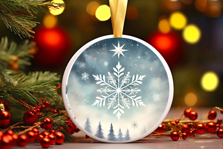 Christmas Ornament Clipart Image 4