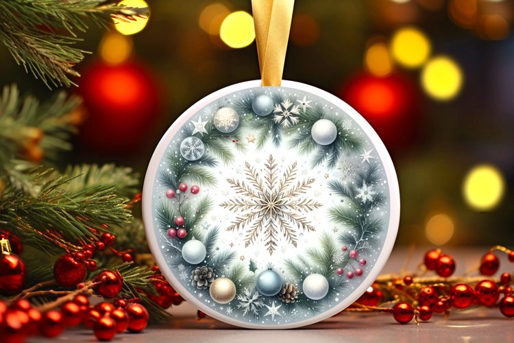 Christmas Ornament Clipart Image 23