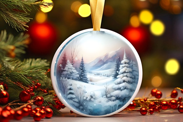 Winter Scene Spain example image 1