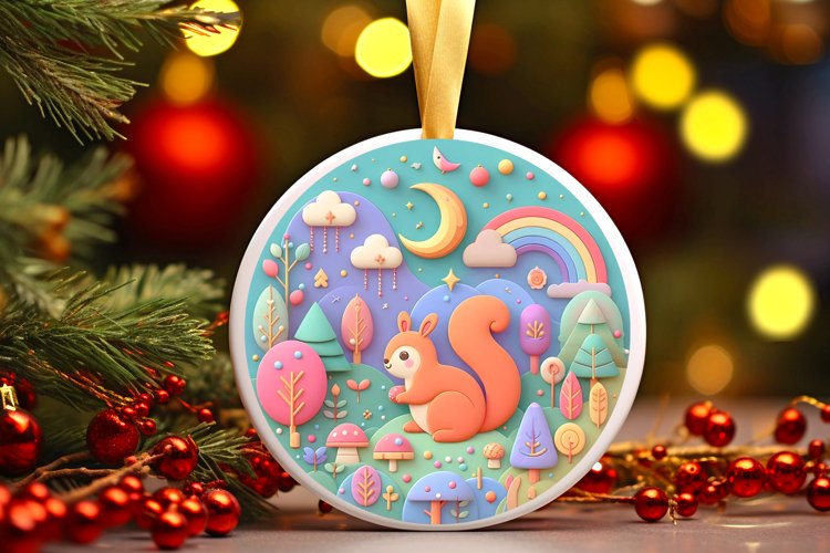 Christmas Ornament Clipart Image 23