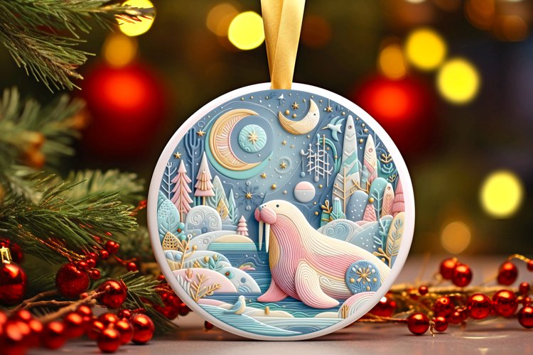 Christmas Ornament Clipart Image 11