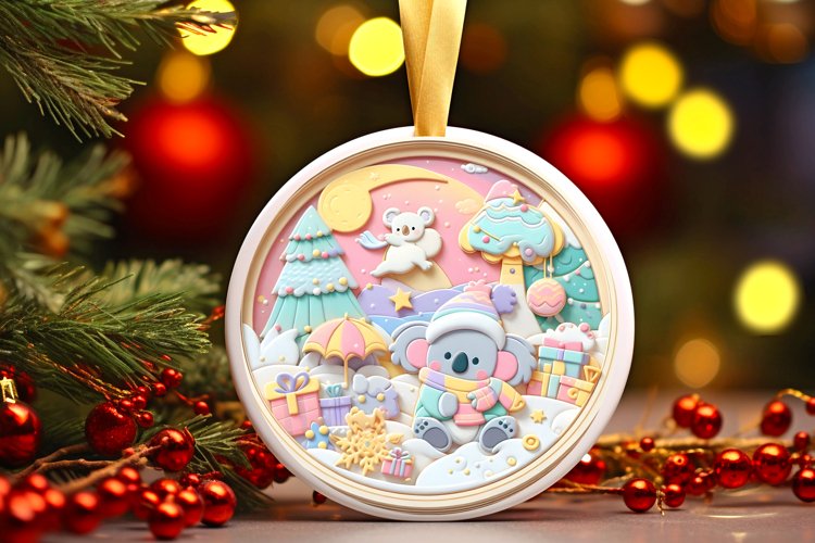 Christmas Ornament Clipart Image 7