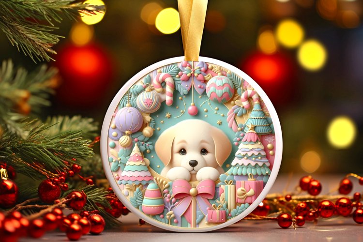 Christmas Ornament Clipart Image 4