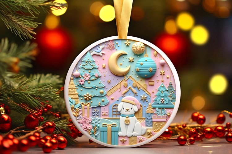 Christmas Ornament Clipart Image 3