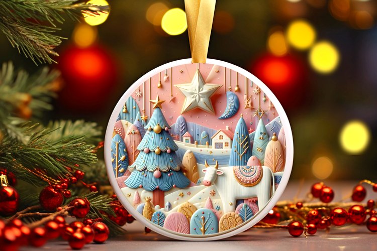Christmas Ornament Clipart Image 21