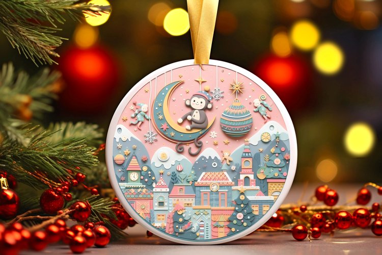 Christmas Ornament Clipart Image 18