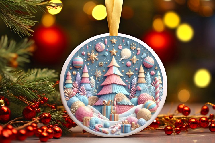 Christmas Ornament Clipart Image 17