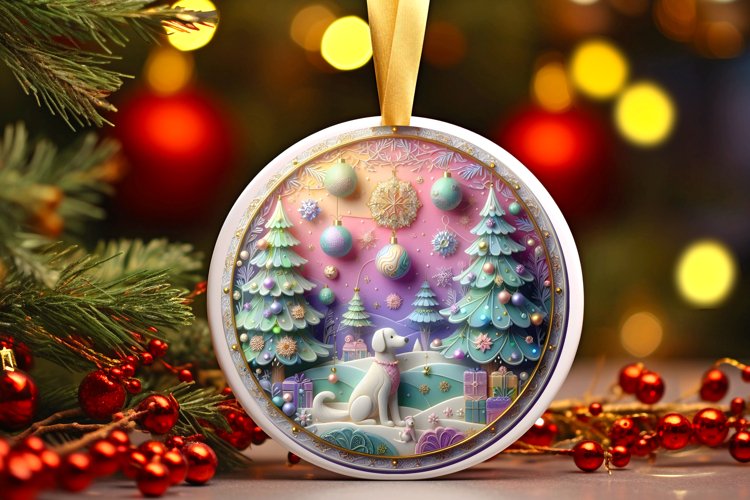 Christmas Ornament Clipart Image 5