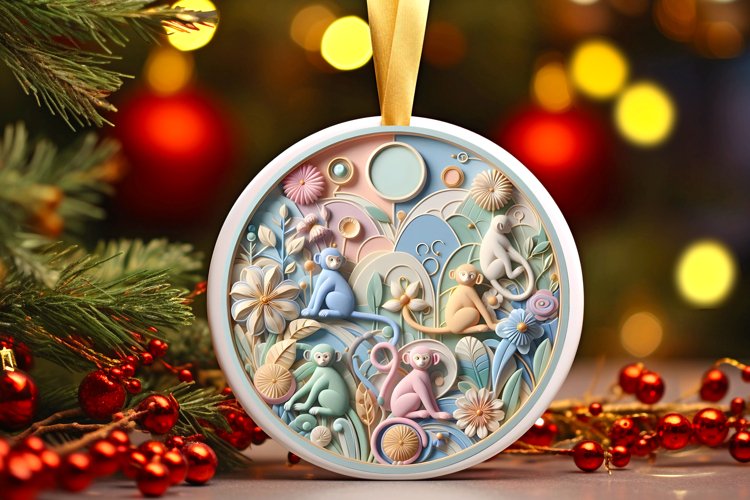 Christmas Ornament Clipart Image 22