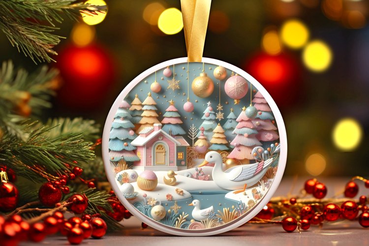 Christmas Ornament Clipart Image 12