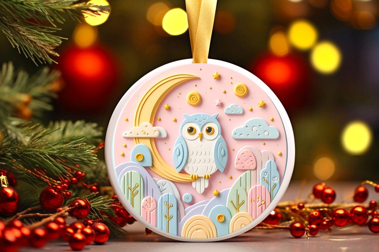 Christmas Ornament Clipart Image 4