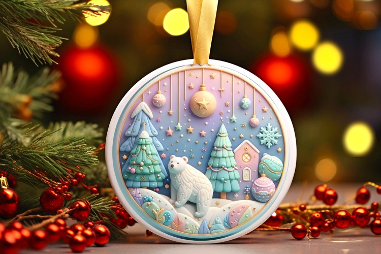 Christmas Ornament Clipart Image 21