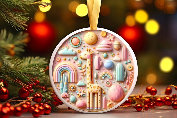 Christmas Ornament Clipart Image 12