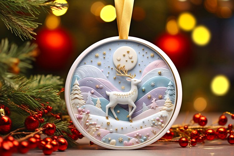 Christmas Ornament Clipart Image 10