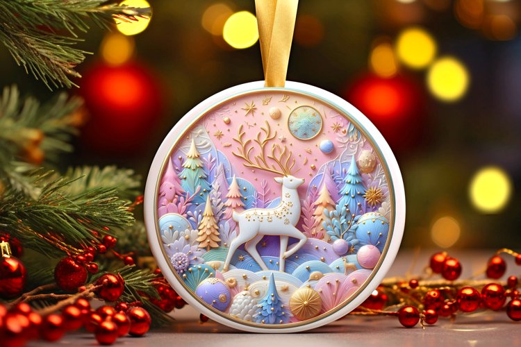 Christmas Ornament Clipart Image 9