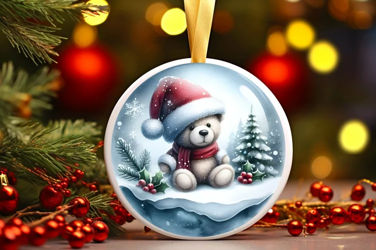 Winter Scene Ornament