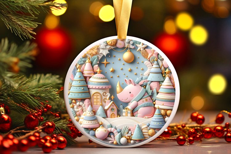 Christmas Ornament Clipart Image 2