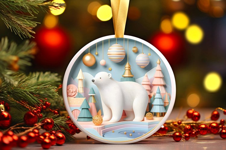 Christmas Ornament Clipart Image 19