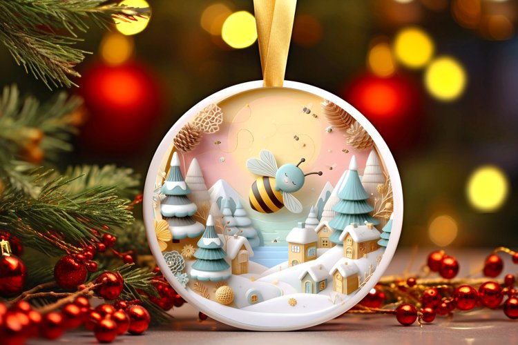 Christmas Ornament Clipart Image 23