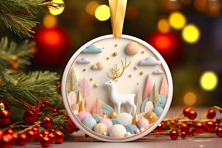 Christmas Ornament Clipart Image 15