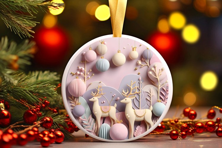 Christmas Ornament Clipart Image 14