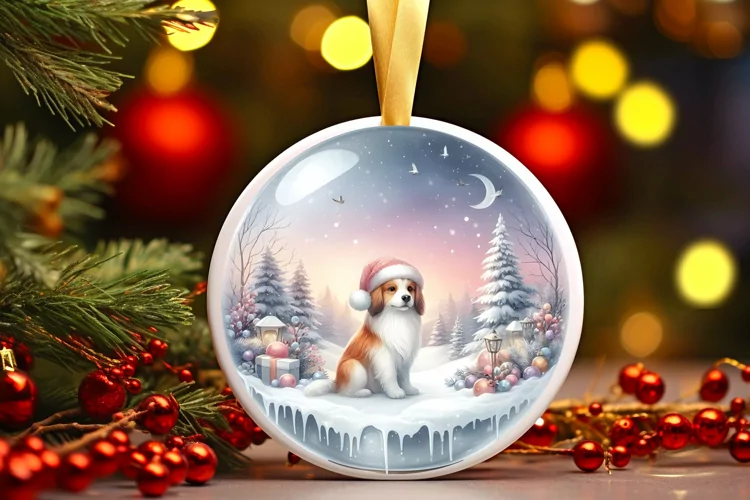 Winter Scene Ornament