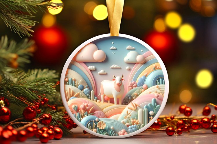 Christmas Ornament Clipart Image 4