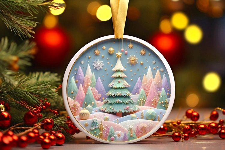 Christmas Ornament Clipart Image 22