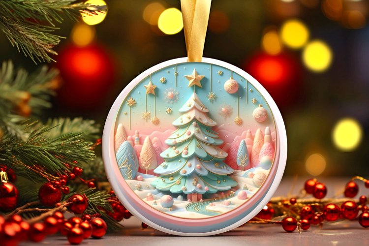 Christmas Ornament Clipart Image 24