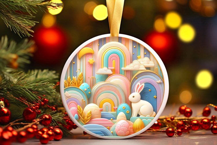Christmas Ornament Clipart Image 12