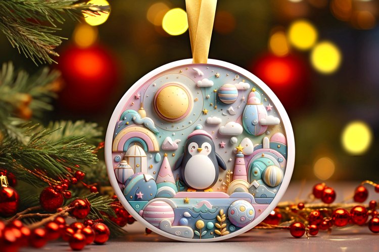Christmas Ornament Clipart Image 8